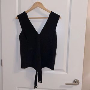 Black body suit from Express with Bow on back